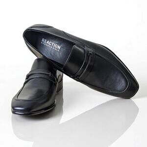 New Men's KENNETH COLE Dress  Black Brendan Slip On Loafers Shoes 10 M